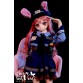 Lara: 100cm Mini Rabbit Police Anime Sex Doll - Playful and Petite Companion, TPE Material